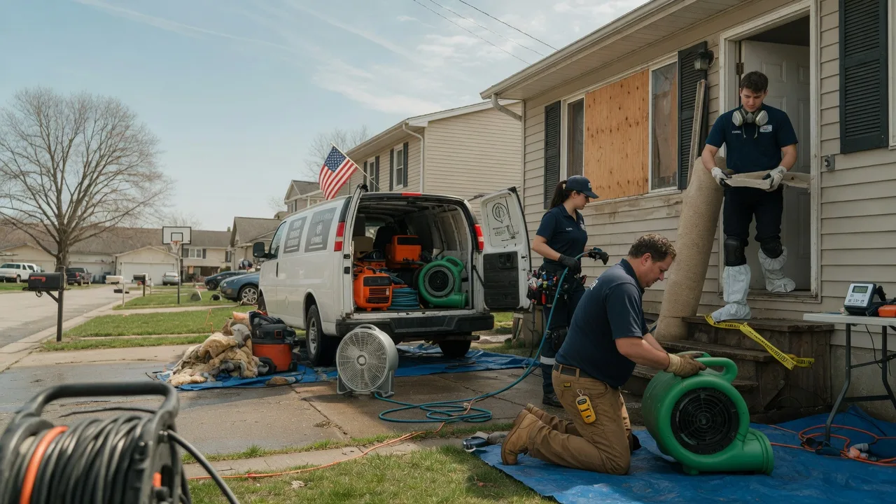 Water Damage Restoration in Berlin, PA near me